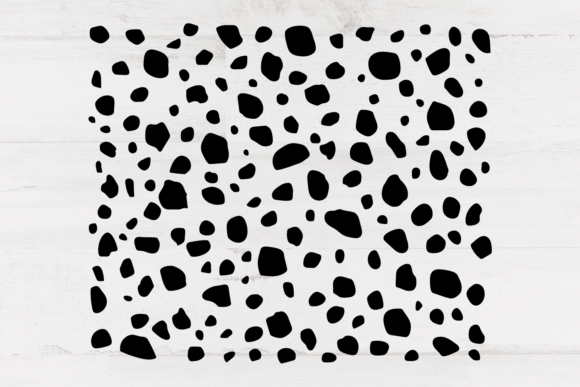 Dalmatian Spots Pattern SVG - Image 2