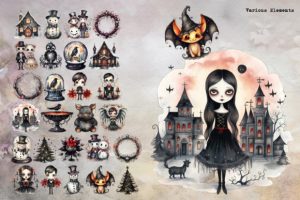 Alternative view of Dark Christmas | Gothic Christmas