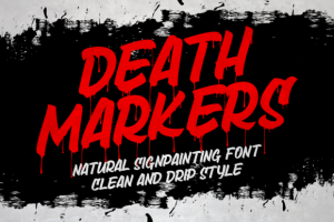 Death Markers Font
