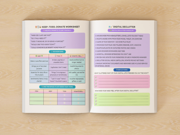 Declutter Workbook ๐งบ KDP Interiors - Image 3