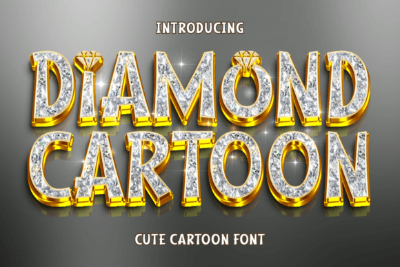 Diamond Cartoon Font