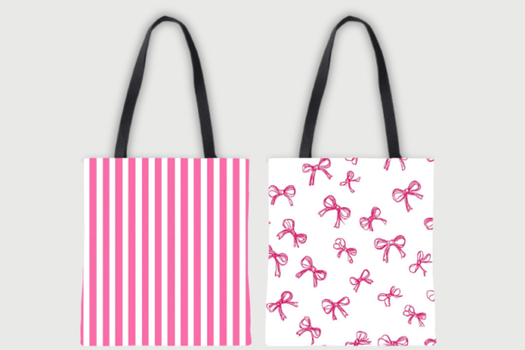 Digital Pink Toile De Jouy Seamless Pattern - Image 5