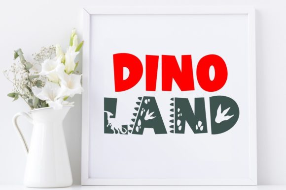 Dinosaur Font Font - Image 5