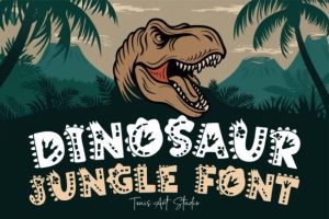 Dinosaur Jungle Font