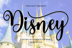 Disney Font