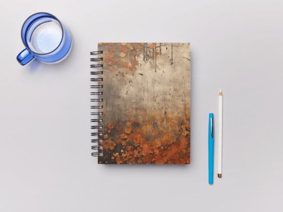 Distressed Autumn Background Digital - Image 3