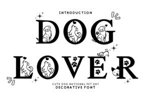 Dog Lover Font