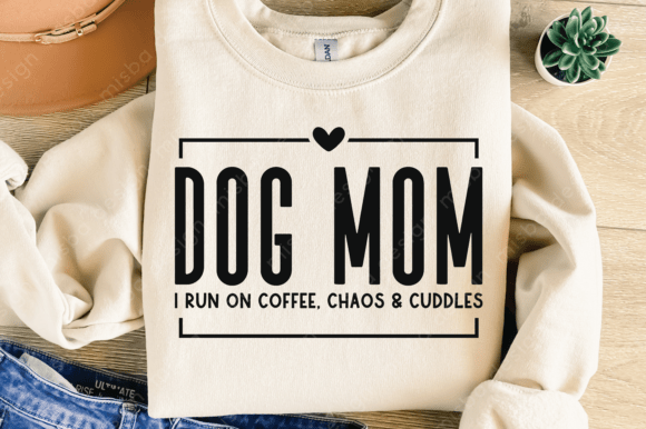 Dog Mom SVG PNG PDF, Dog Mama Svg, Paw