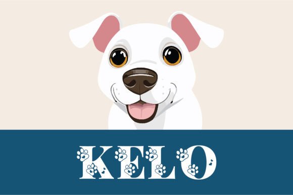 Dog Paw Inside Font - Image 3