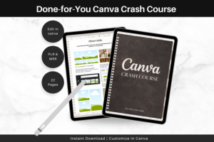 Done-for-You Canva Crash Course