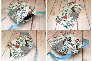 Alternative view of Dorset Drawstring Bags Sewing Pattern X3
