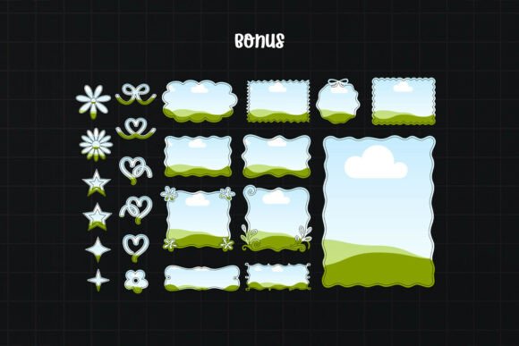 Dream Echo Canva Font Frame Template - Image 9