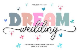 Dream Wedding Duo Font