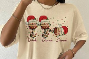 Alternative view of Drink Drank Drunk WIne Cup SVG PNG