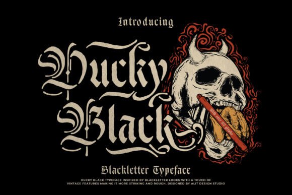 Ducky Black Font