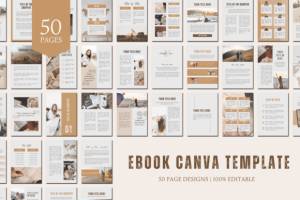 EBOOK Latte Travel CANVA TEMPLATE