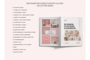 Alternative view of Ebook Template Canva | Coaching Guide