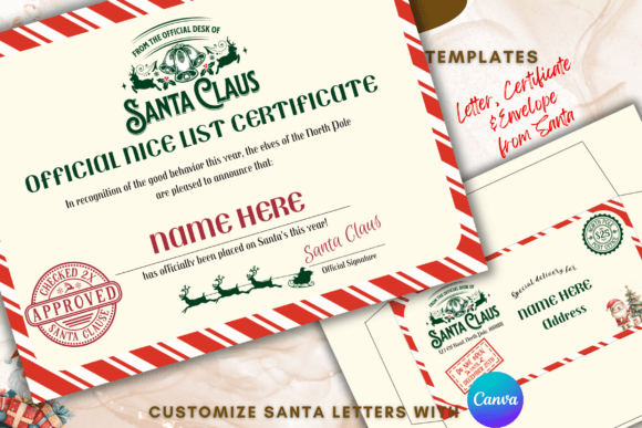 Editable Letter Santa Kit - Image 3