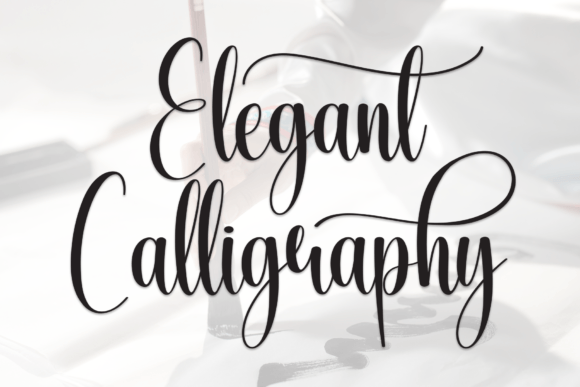 Elegant Calligraphy Font