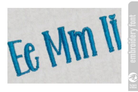 Emanie Cute Embroidery Font - Large - Image 4