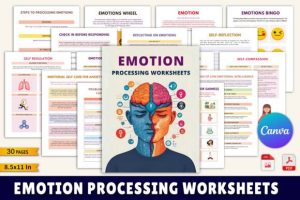 Emotion Processing Worksheets