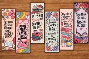 Alternative view of Emotional Support Smut Bookmarks