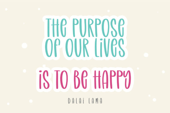 Enjoy the Little Things Font - Image 6