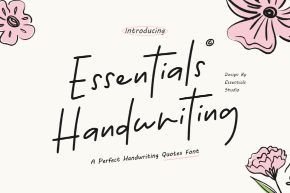 Essentials Handwriting Font
