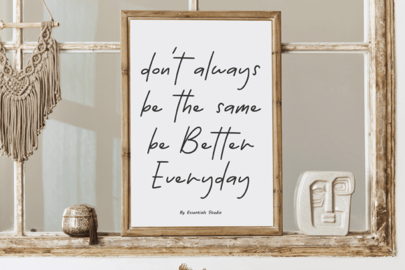 Essentials Handwriting Font - Image 2