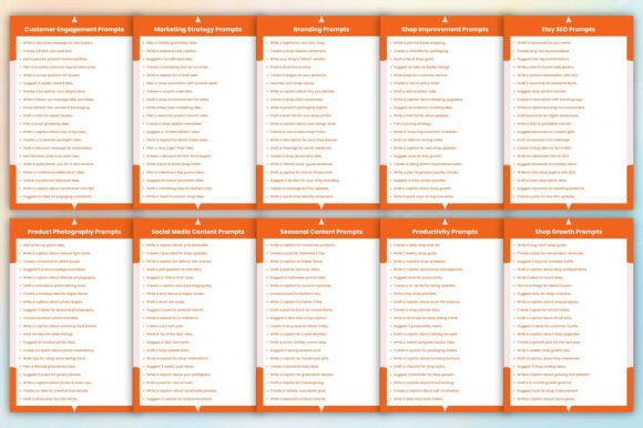 🔥 Etsy Seller Starter Prompts Book - Image 3