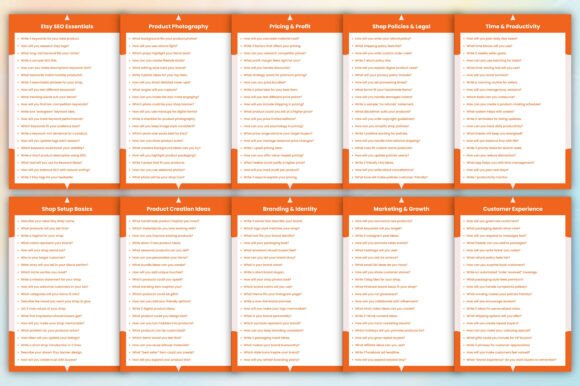 🔥 Etsy Seller Starter Prompts Book - Image 6