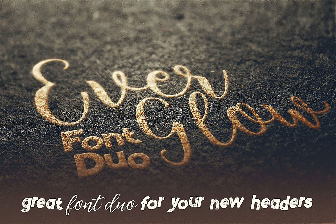 Everglow Script Font Duo Font - Image 4