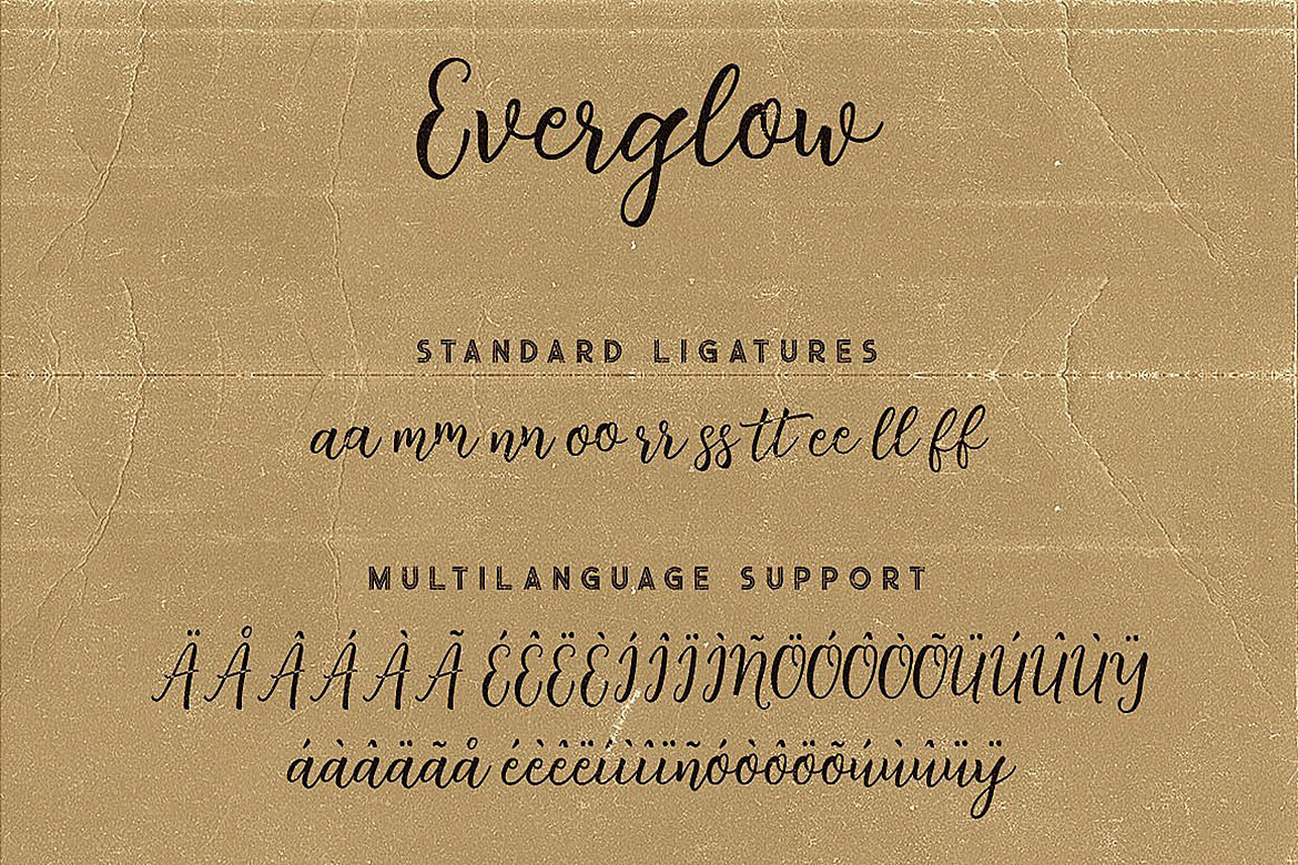 Everglow Script Font Duo Font - Image 9