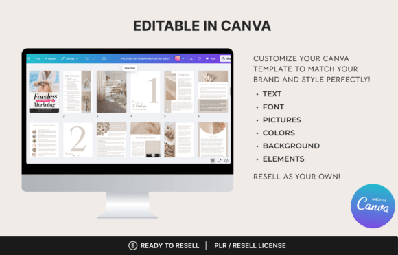 FACELESS INSTAGRAM MARKETING GUIDE, Canv - Image 3