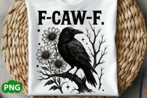 F-CAW-F Halloween Raven, Halloween PNG