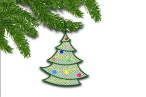 FSL Christmas Tree Embroidery Pattern