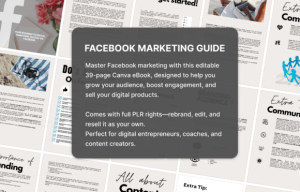 Alternative view of Facebook Marketing Guide EBook