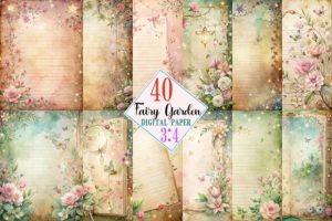 Fairy Garden Junk Journal Pages 3