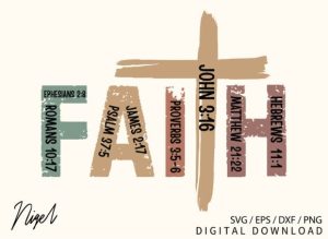 Alternative view of Faith Cross Svg, Christian Png,Religious