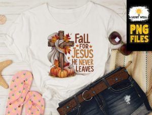 Alternative view of Faithful Fall Decor Cross with Pumpkins