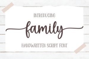 Family Font