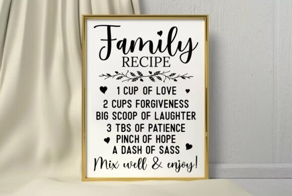 Family Recipe SVG Bundle, Cutting Board - Image 7