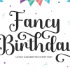 Fancy Birthday Font