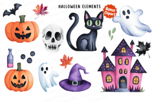 Alternative view of Fancy Pumpkin Halloween Font