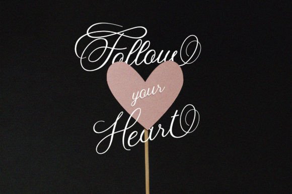 Fancy Script Font - Image 3