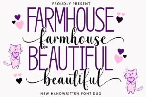 Farmhouse Beautiful Font