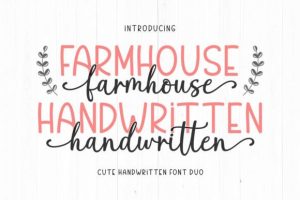 Farmhouse Handwritten Font