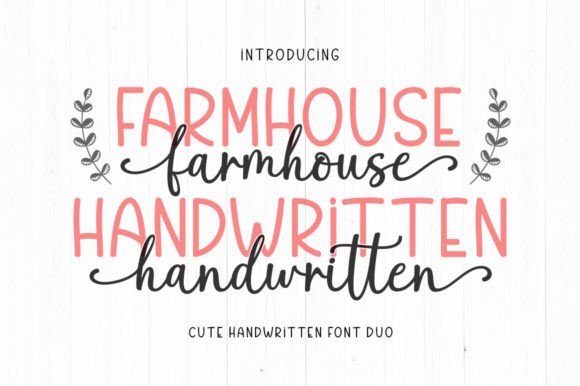 Farmhouse Handwritten Font