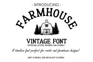 Farmhouse Vintage Font