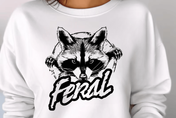 Feral Raccoon Png Svg,Popular Kids Shirt - Image 6